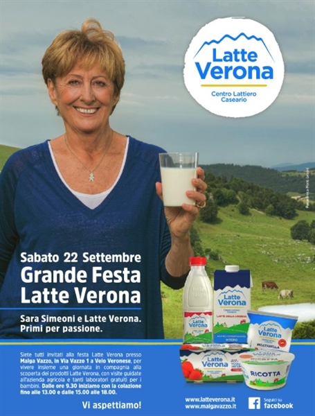 Festa della Cooperativa Latte Verona Sabato 22 Settembre in Malga