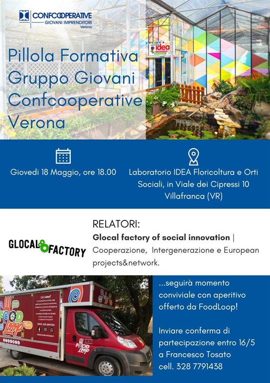 Pillola Formativa Gruppo Giovani Confcooperative Verona