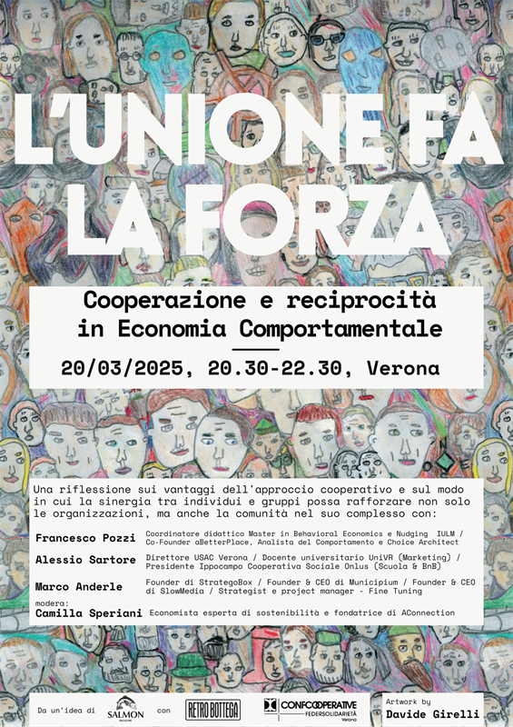Economia Comportamentale per le cooperative sociali di Verona e provincia