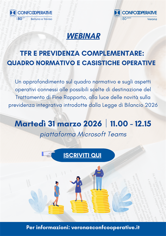 TFR E PREVIDENZA COMPLEMENTARE: QUADRO NORMATIVO E CASISTICHE OPERATIVE