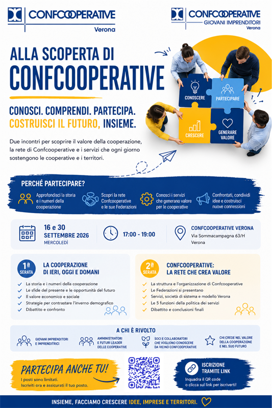 "Alla scoperta di Confcooperative"